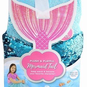 Plush and Playful Mermaid Tail